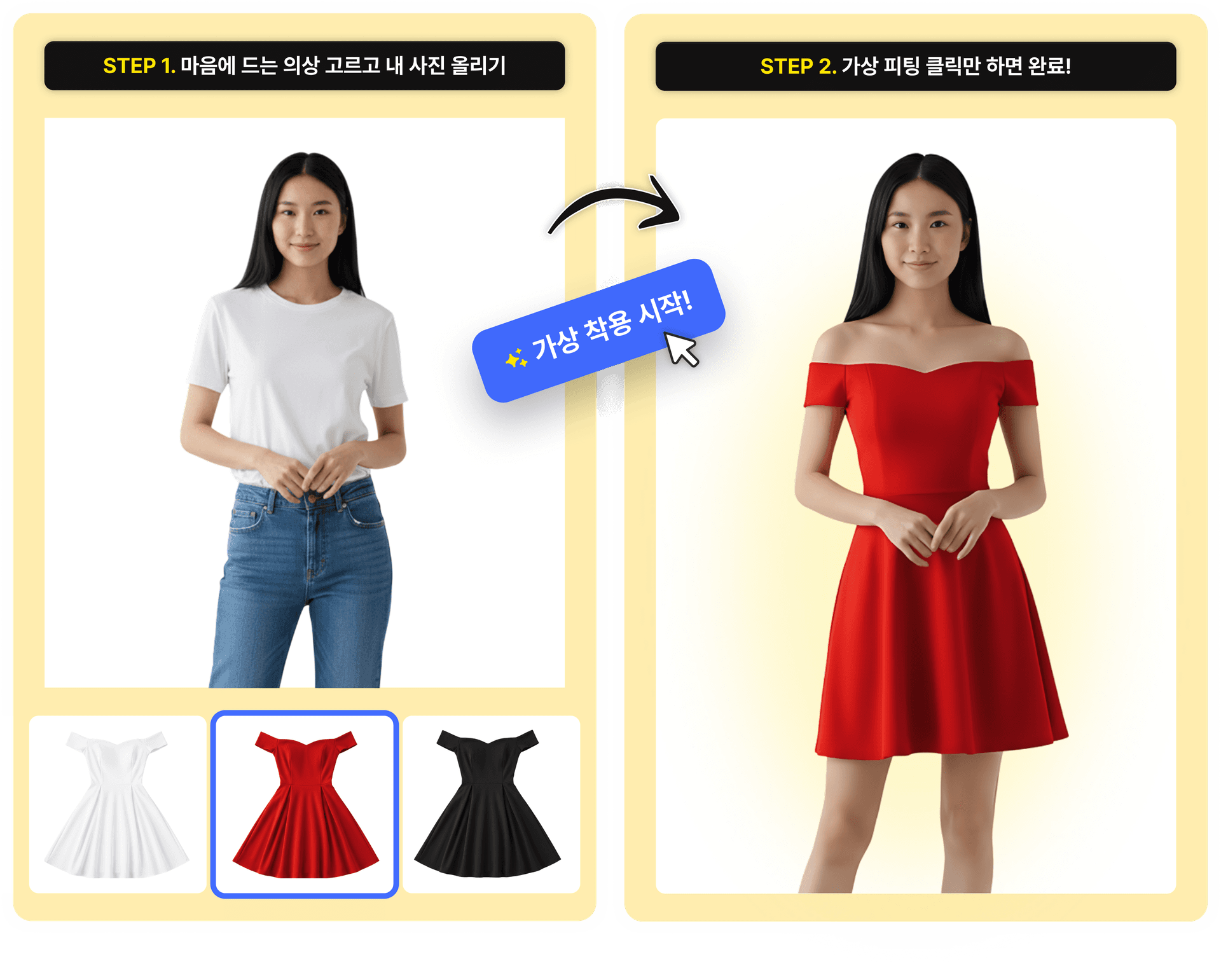 AI 가상 피팅 STEP